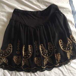 Beaded skirt